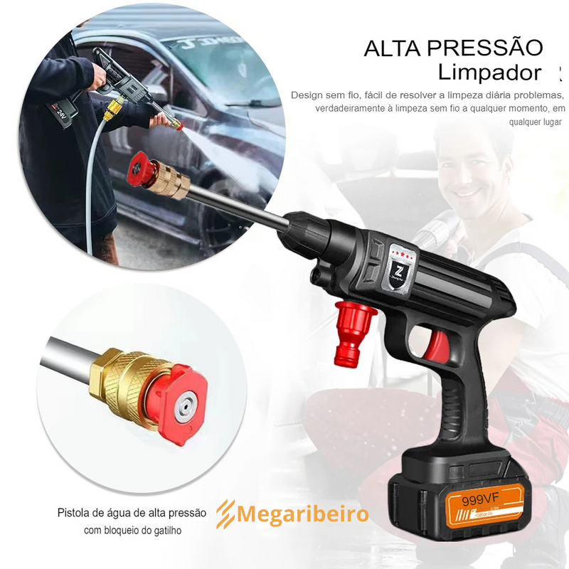 Jato de Alta Pressão ( + 1 BATERIA DE BRINDE)