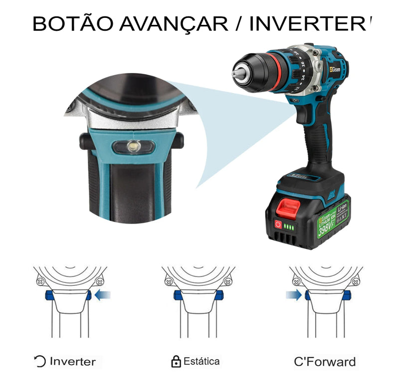 Chave de Impacto + Brinde